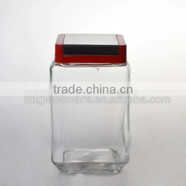 home glass storage jar jam jar honey jar used
