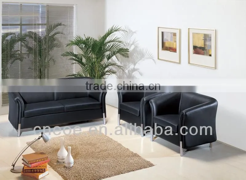 Simple leather sofa designs 1+1+3