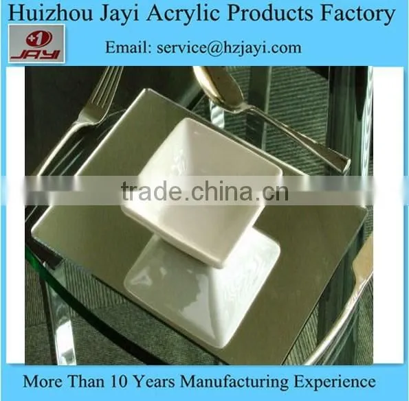 wholesale custom acrylic lucite chinese placemats for wedding