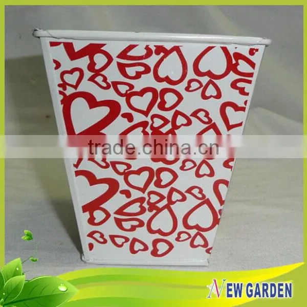 Attractive Price Round Handicraft Plastic Flower Hanging Pots,Sticker Planter