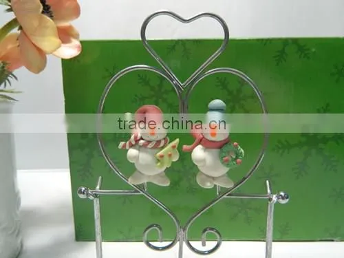 star and heart shape funny children iron push toys table display Valentines gift