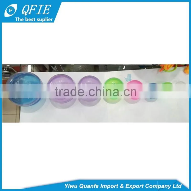 Wholesale cheap 5.8cm 6.5cm 10cm empty plastic mini capsule egg for coin operated machine