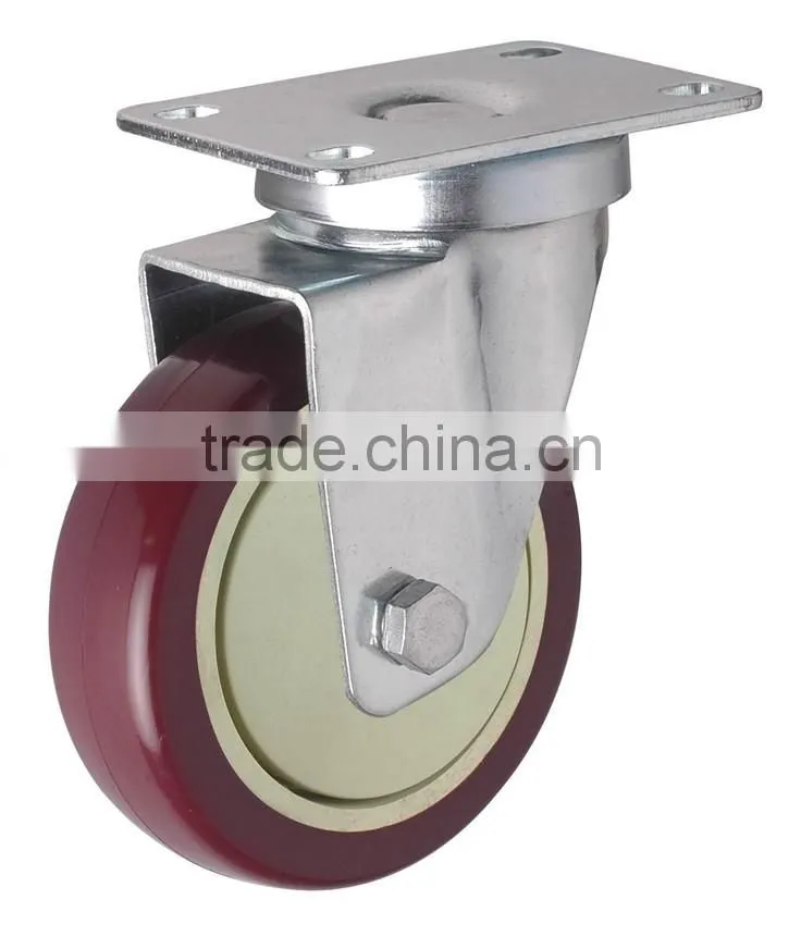 6'' Universal Scaffolding Heavy Duty PU Caster Wheels