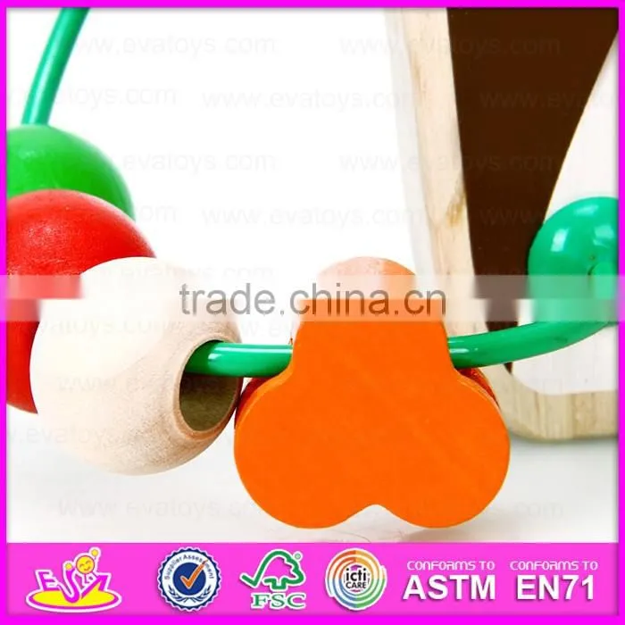 2016 hot new products baby wooden animal toy,best sale wooden animal toy W11B095