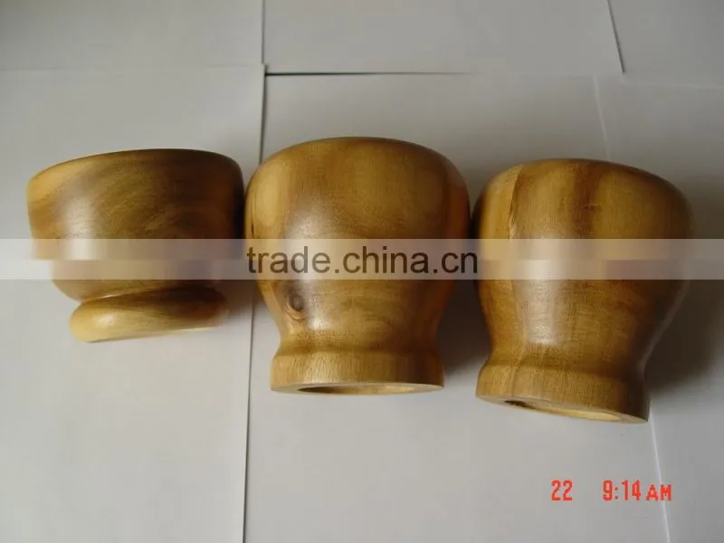 Acacia wood mortal and pestles