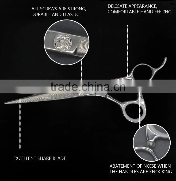 KC-65V JC160 Best Professional Damascus Steel Hair Scissors with high quality