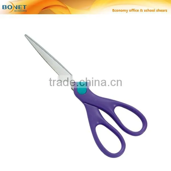 S62004P 8-1/2" 2015 colorful printing pattern stationery coating scissors