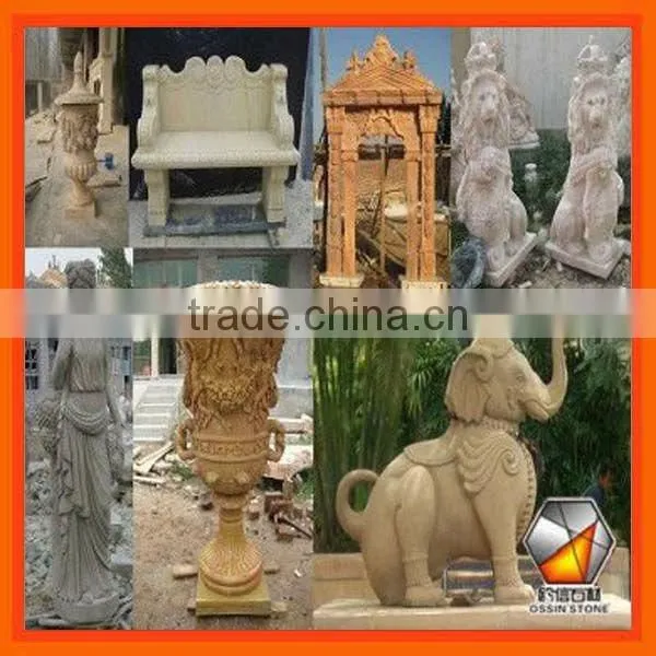 Hand carved marble carving crafts