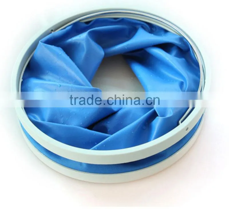 OEM portable foldaway bucket 9L Folding Bucket folding water bucket