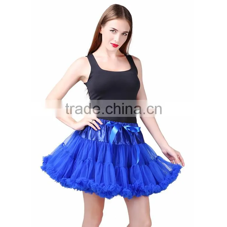2017 Newest beauty girls bowknot flower princess party chiffon kids tutu dress