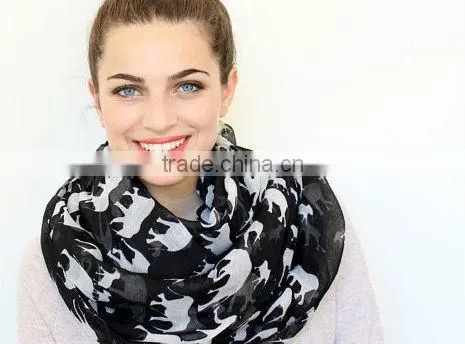 Wholesale cotton infinity scarf