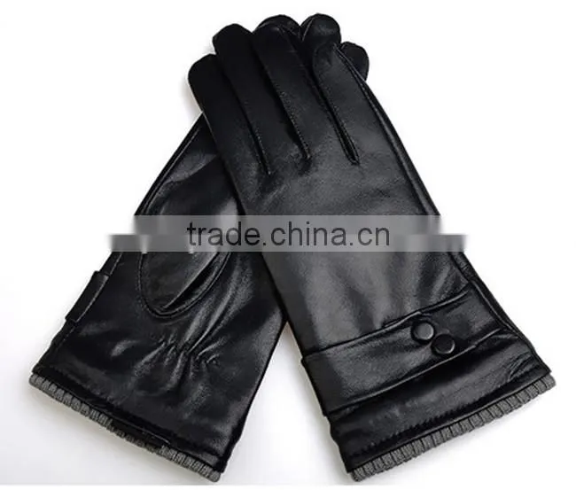 good workmanship and high quality lady's leather gloves