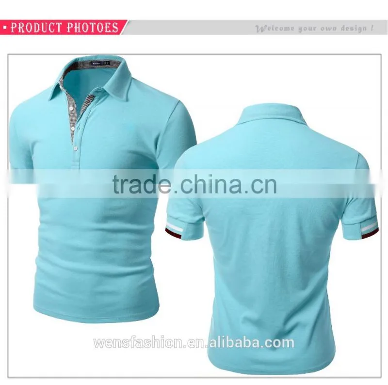 gym fit seamless t-shirt 100% polyester mens short sleeves polo t-shirt