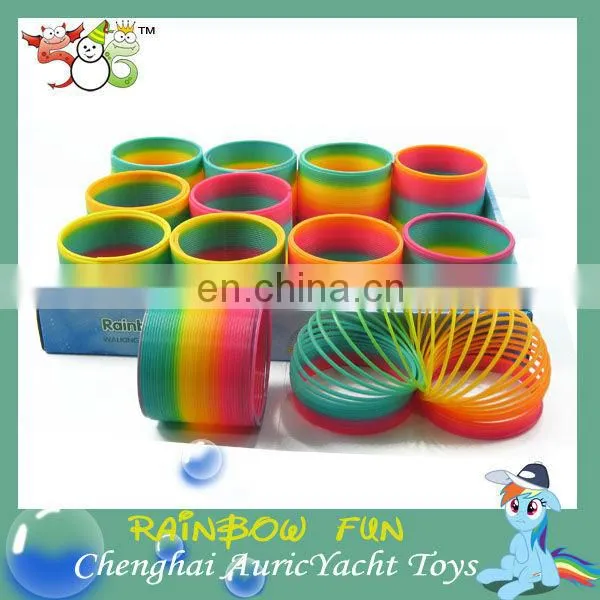 spring toy bouncing,funny rainbow springs toy,twinkling spring toys ZH0906777
