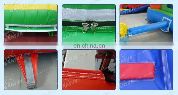 2015 hot selling 0.55mm PVC Giant cartoon inflatable children games for sale