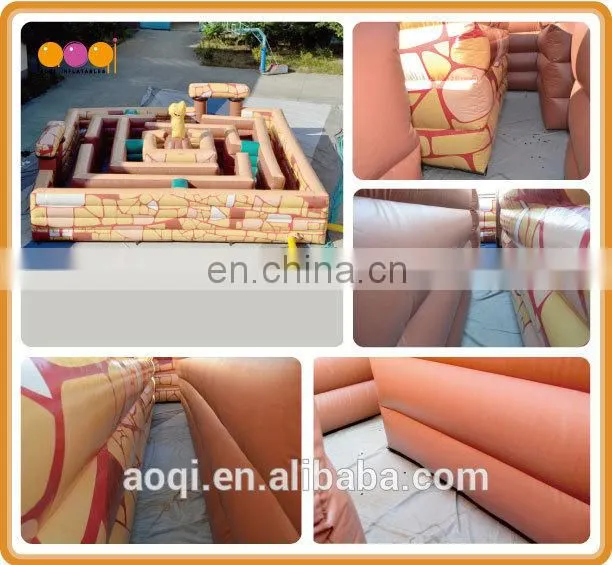 2015 new design Minos inflatable maze playground for kids