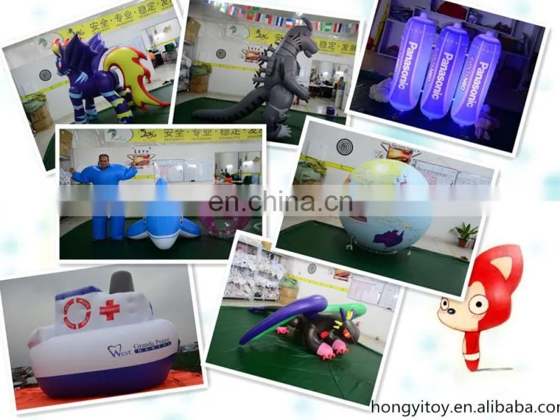 Custom Interesting Inflatable Advertising Model, Sugar Cane/ Plastic Candy Cane for Sale
