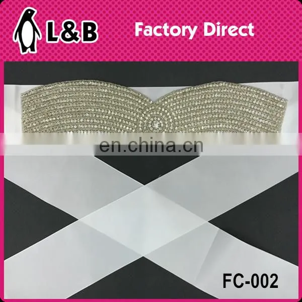 wedding decoration on sale garment accessories bride rhinestone belt