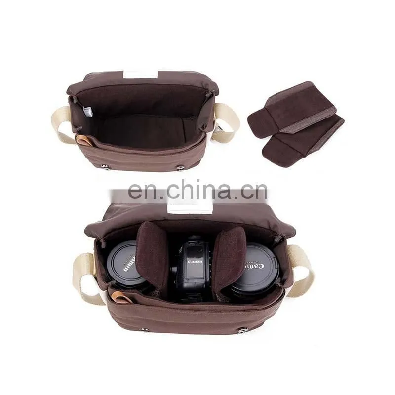 Camera bag for women dslr purse waterproof camera case strap bag
