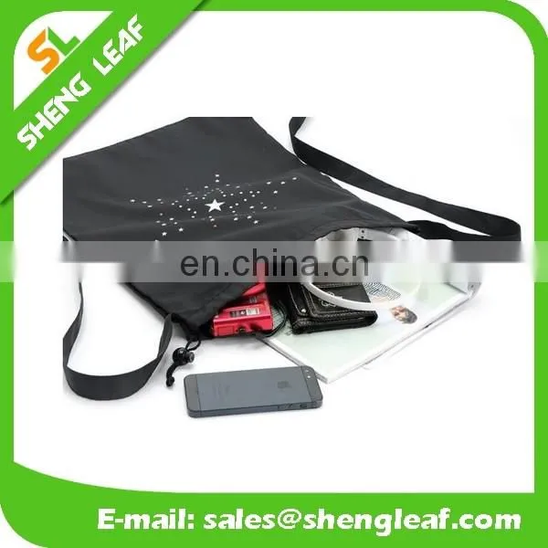 Graceful drawstring bags for sale black backpack with good quality