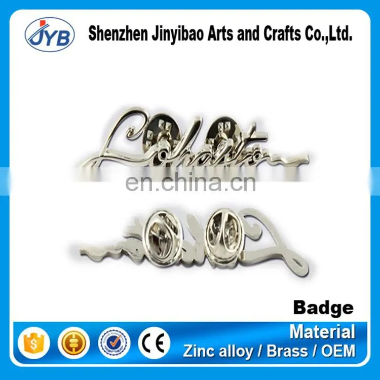 factory price cheap metal firefighter badge for sale
