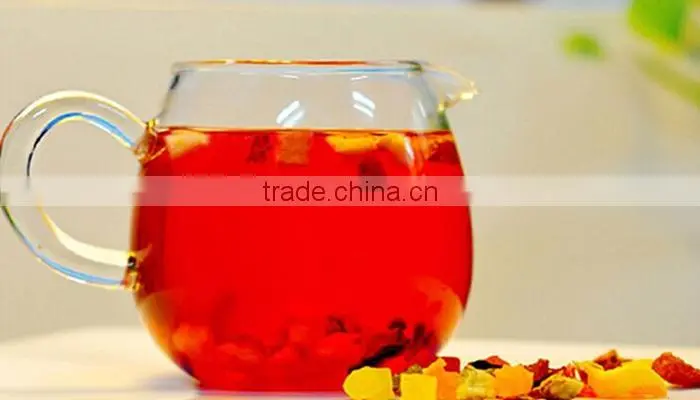 Well-Known Fruit Flavored Tea Dried Fruit Tea With Rose Tea Buds