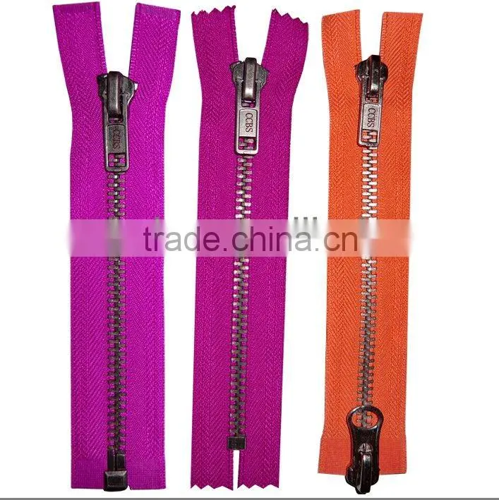 No.3 Closed End Copper Zipper in high quality and reasonable price
