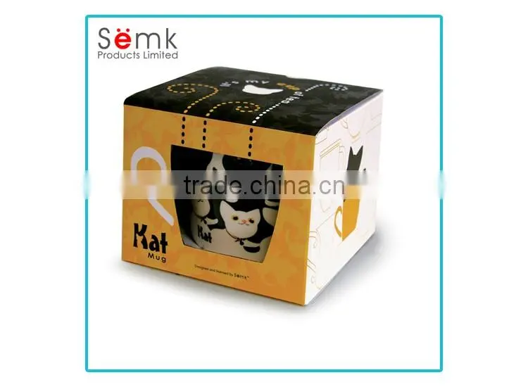 Personalized ceramic coated coffee mug with custom printing logo