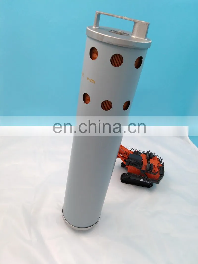 Excavator hydraulic filter 4448401,4489239 for ZX60,ZX70,ZX120,Machinery parts