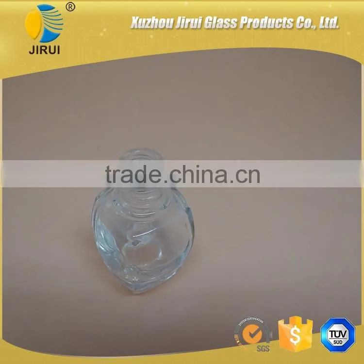 12ml sqaure nail polish glass bottle