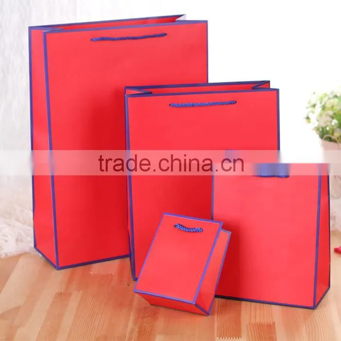 luxury paper bag with logo print