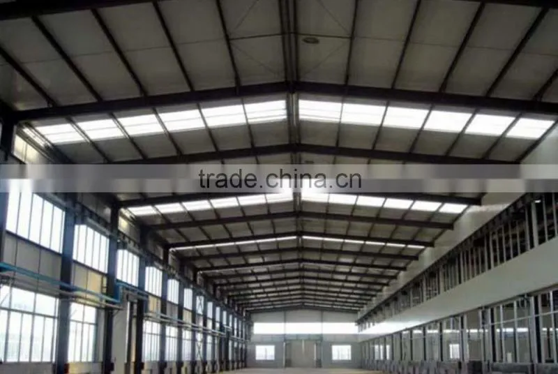 Hot sale galvanized steel tube industrial shed for sale