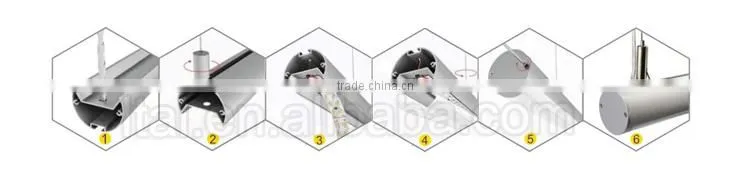 Quality Assured china aluminium profile led strip channel aluminium profile led with opal transparent diffuser cover