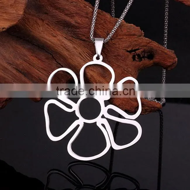 Stainless steel Four Leaf Clover jewelry set 2015