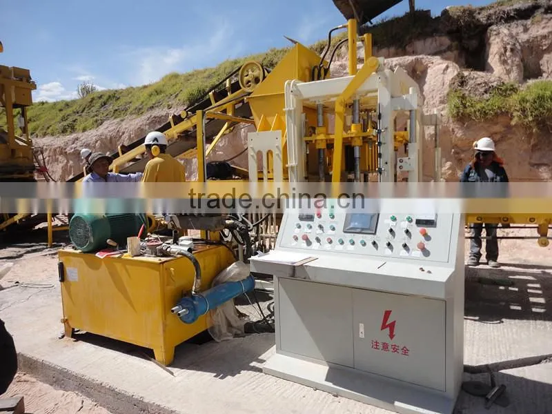QT-series (1000~1300pcs/h) block machine industry