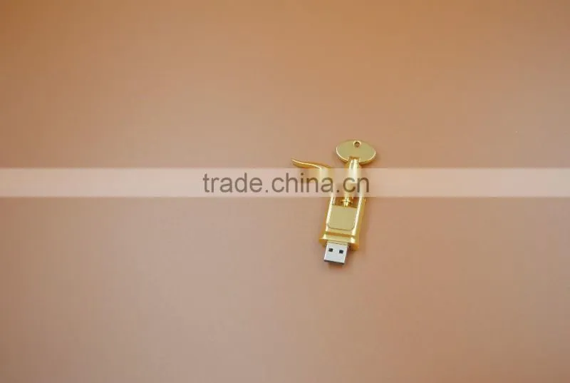 newest design metal openner usb flash drive
