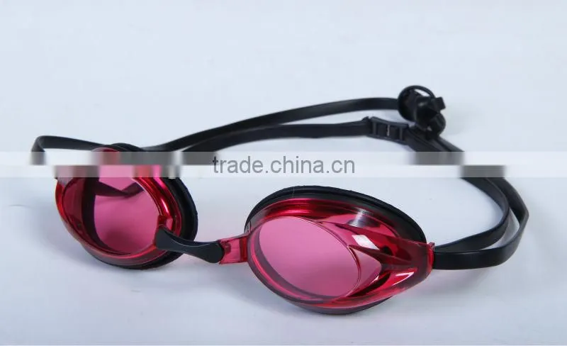 fashion competition swimming goggles with prescriptiong lens