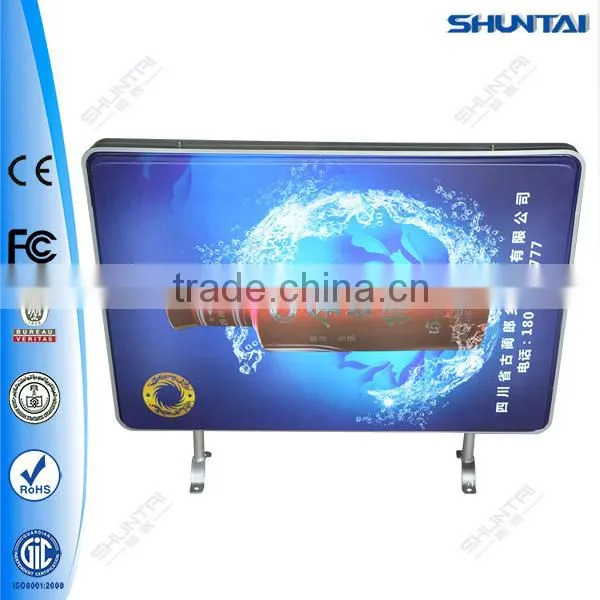 pole install led street light advertising light box