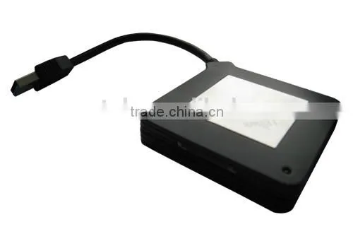 Fashionable SD+TF+xD+CF+MS+M2 all in one card reader