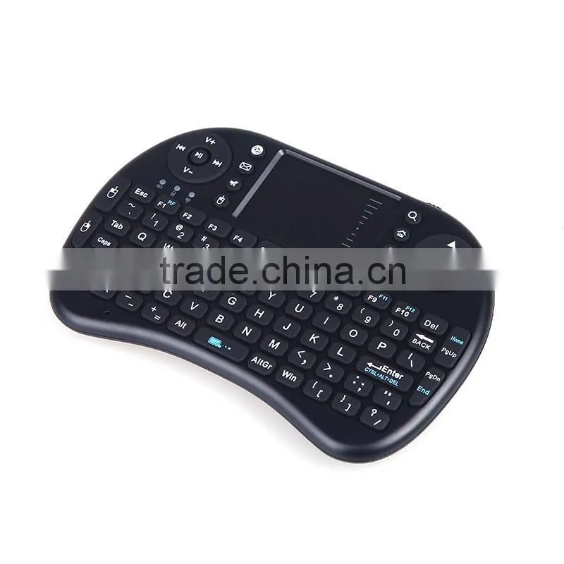 2016 hot selling 2.4g mini wireless keyboard for android tv box
