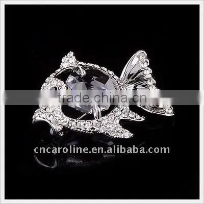 2012 New Design Vintage Diamond Invitation Brooch
