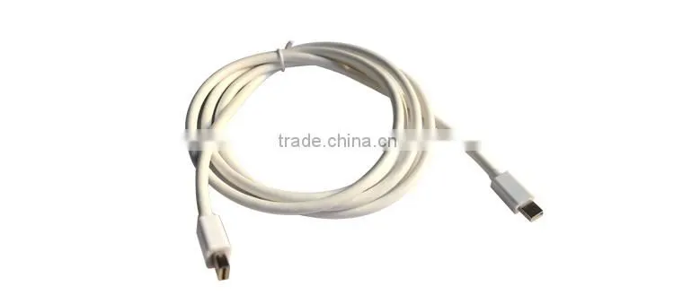 Standard mini dp to mini displayport cable ,male to male mini dp