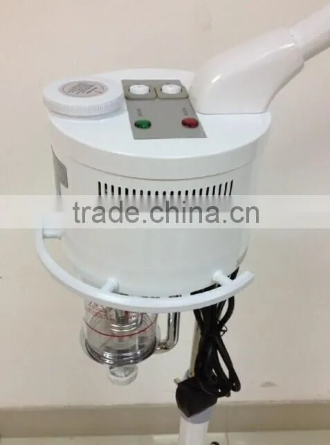 Salon use facial steamer/Ozone therapy steamer/professional facial steamer with glass jar
