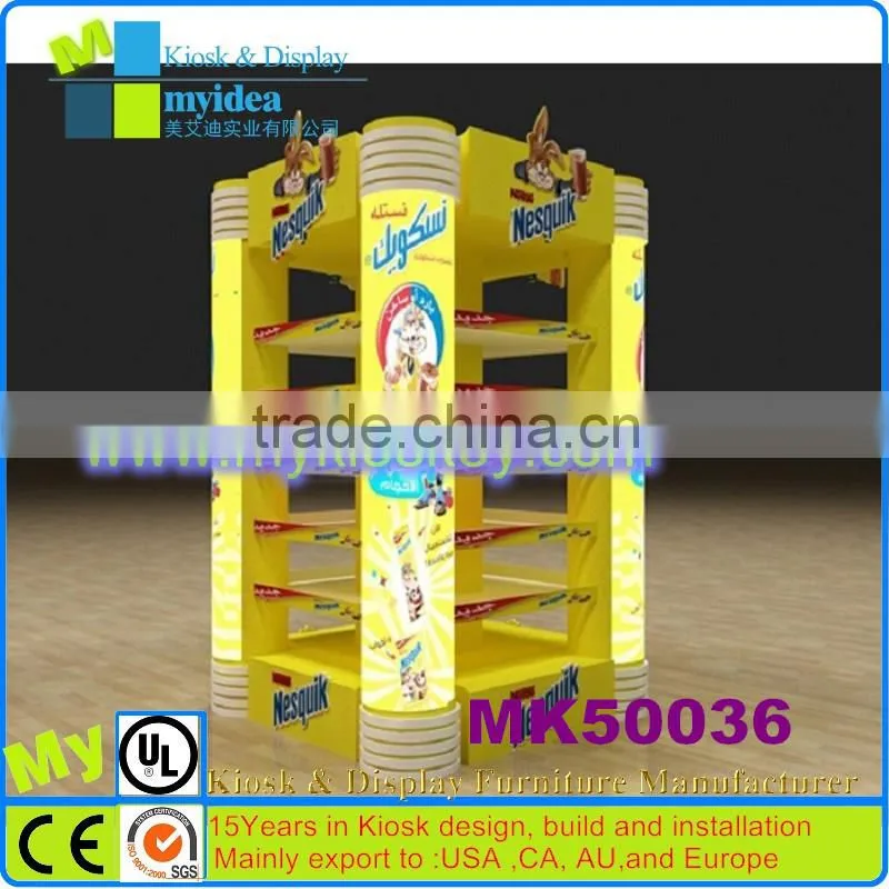 lovely MDF Clothing store furniture Custom furniture for shoe store in mall