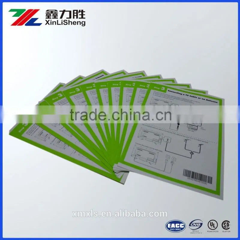 Custom Printed Matte/Glossy Advertising leaflet/flyer/brochure printing service