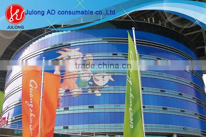 Multifunctional Perforated one way vision 160g one way vision window screen perforated vinyl customized size