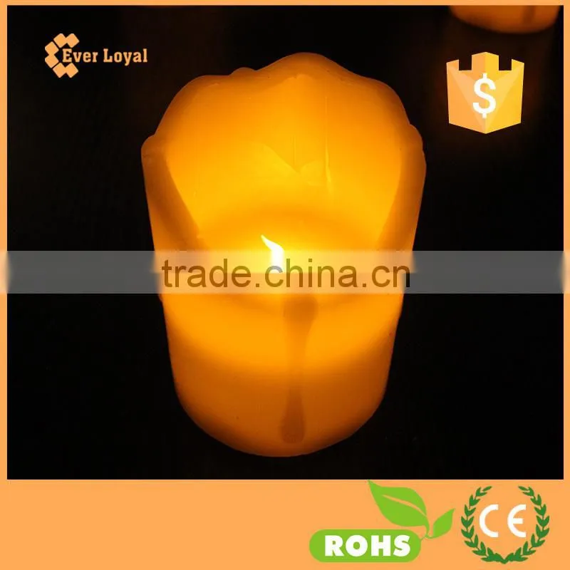 3pcs wireless remote control battery operated led flameless candles lights set