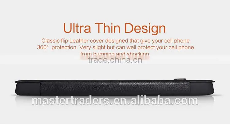 Original NILLKIN Qin Series Wallet Flip PU Leather Case For HTC One E9 Plus MT-3513