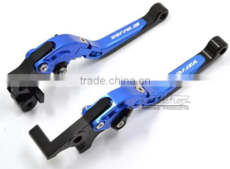 LS-001-R3 Popular CNC Folding Extendable Motorcycle Clutch Brake Lever for Yamaha Yzf R3
