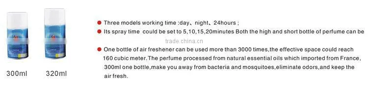 automatic disinfectant aerosol dispenser spray with remote control